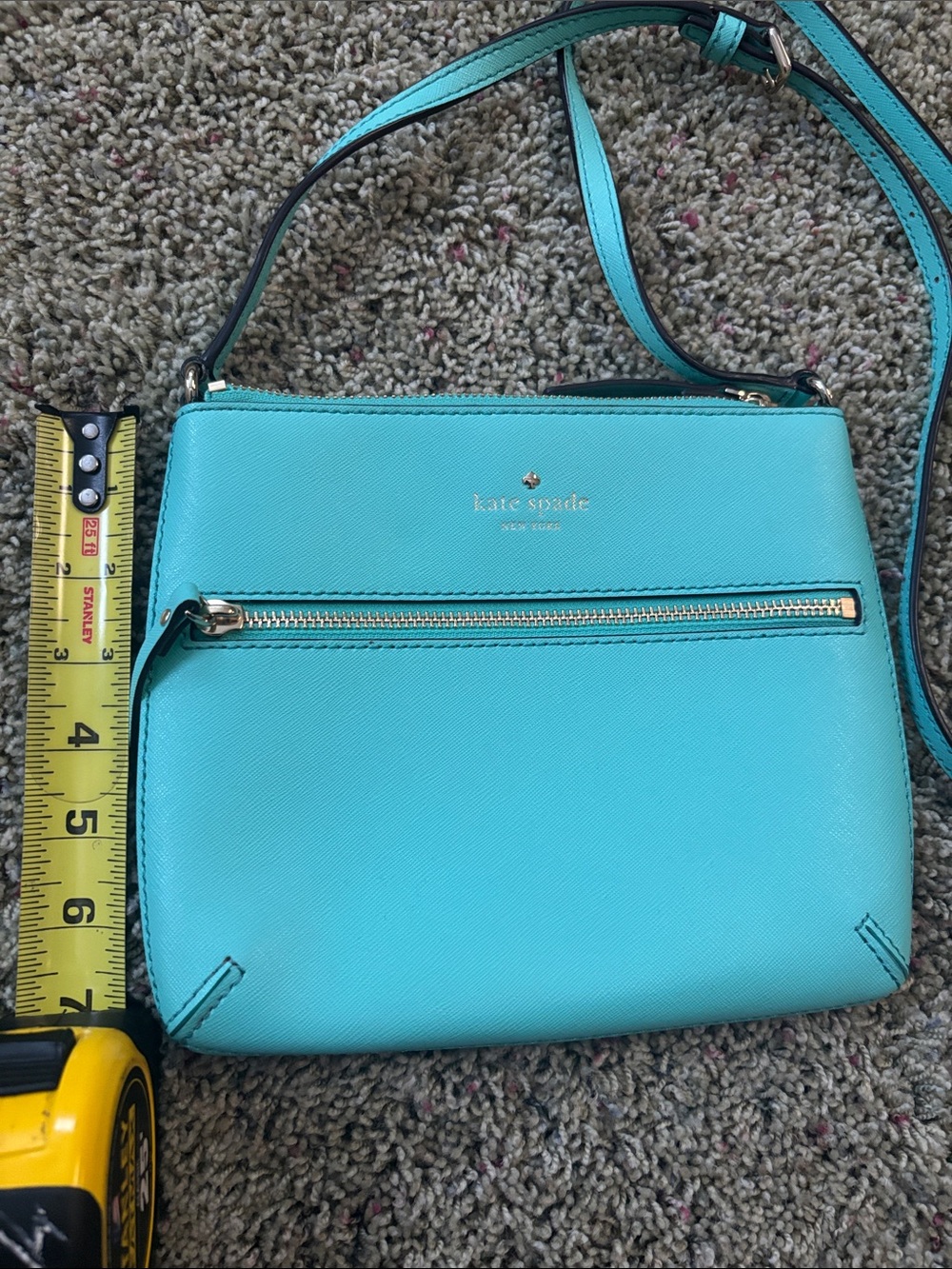Kate Spade Cedar Street Tiffany Aqua Crossbody Bag - Picture 4 of 8